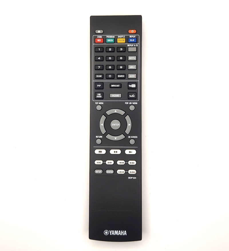 Yamaha OEM Remote Control ZN057600, BDP124  for Yamaha Blu-ray Players