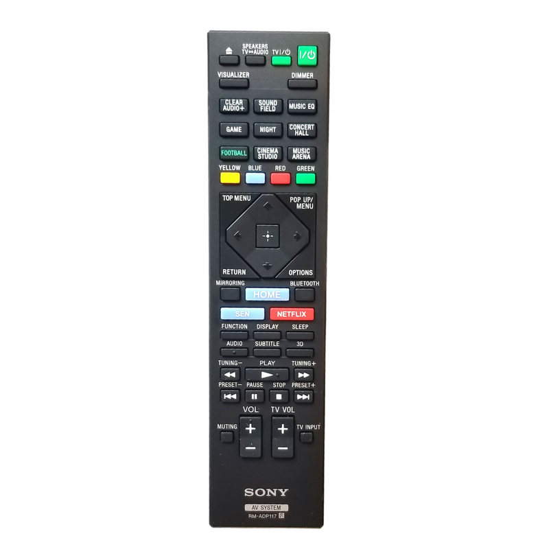 Sony OEM Remote Control RM-ADP117 for Sony AV Systems/Home Theaters - Awesome Remote Controls