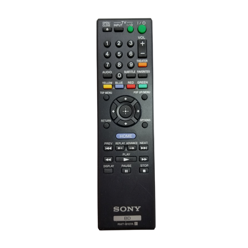 Sony OEM Remote Control RMT-B107A for Sony Blu-Ray Players - Awesome Remote Controls