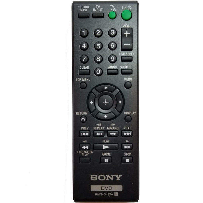 Sony OEM Remote Control RMT-D187A for Sony DVD Players - Awesome Remote Controls