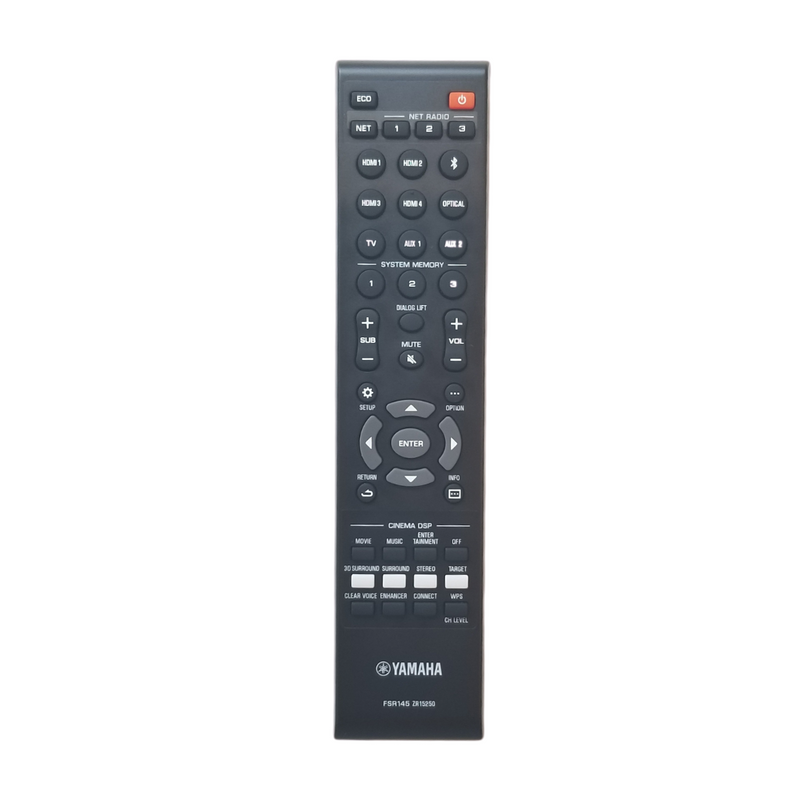 Yamaha OEM Remote Control ZR152500 for Yamaha Soundbars - Awesome Remote Controls