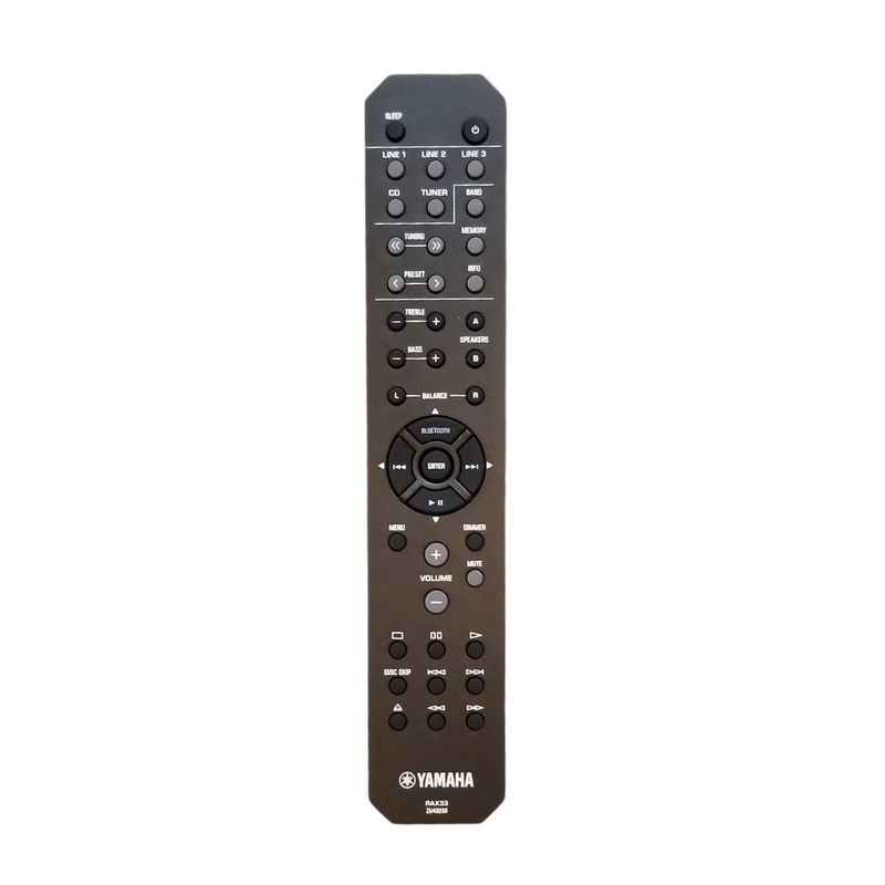 Yamaha OEM Remote Control ZU492600, RAX33 for Yamaha Audio Receivers - Awesome Remote Controls