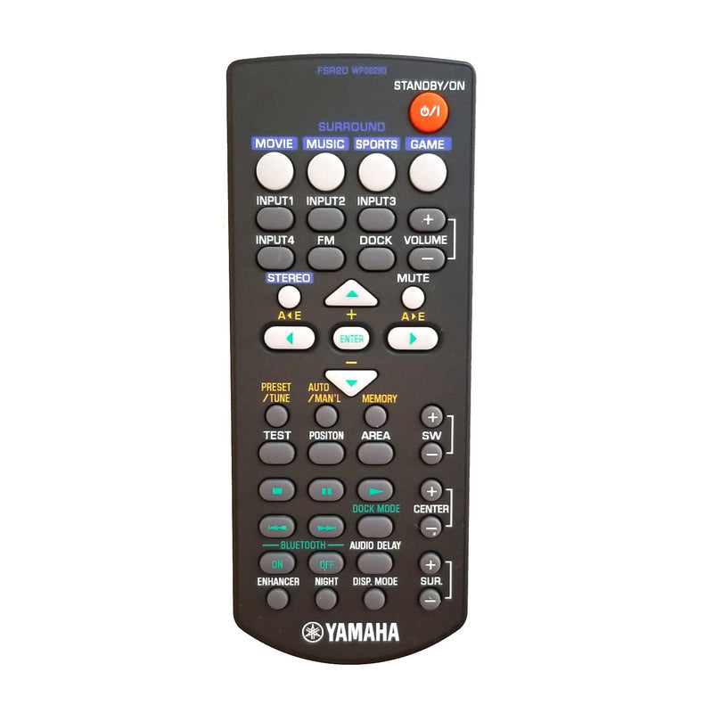 Yamaha OEM Remote Control WP082900, FSR20 for Yamaha Soundbars - Awesome Remote Controls